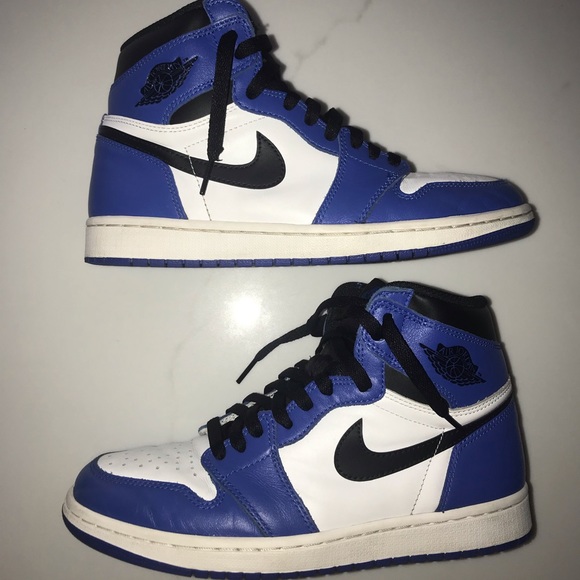Authentic Jordan 1 Retro High OG Game Royal Blue - Picture 3 of 8